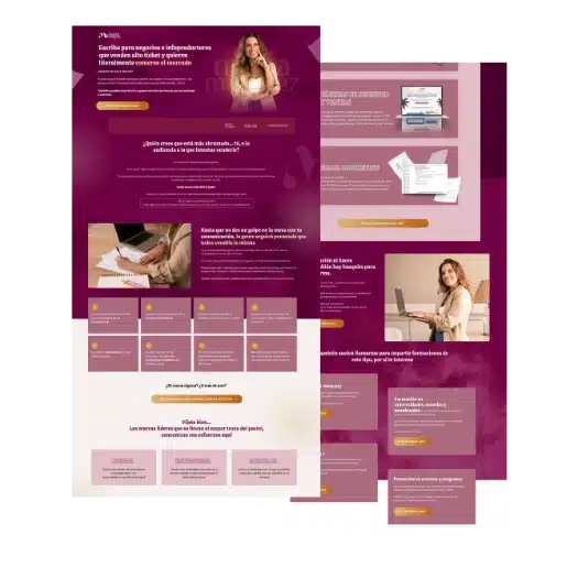 diseño web marca personal
